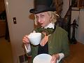 Christy as a sexy Mad Hatter